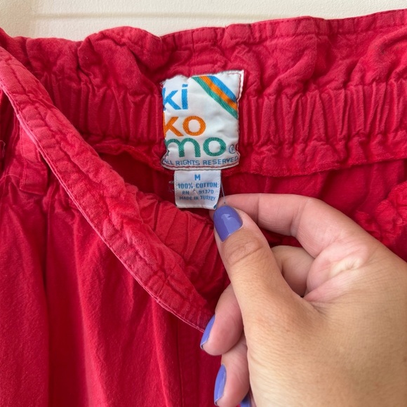 vintage KIKOMO cotton shorts - medium - Picture 3 of 6